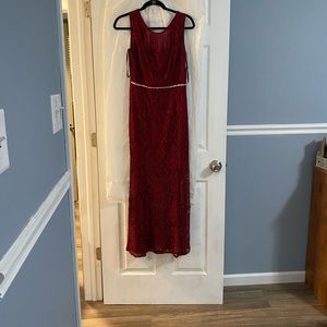 Women’s Red Evening Dress